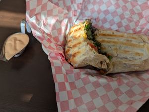 Breakfast Burrito at Bunny's Nook Kitchen in Victoria