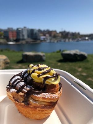 Easter Cruffin at Bunny's Nook Kitchen in Victoria