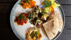 Vegan Falafel Plate at Millis Dining Bar ミリスダイニングバー in Sendai