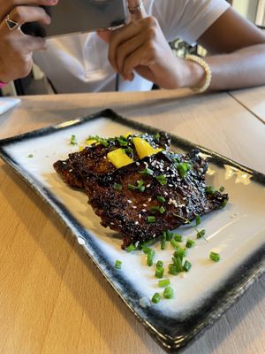 The ribs 😋 at Vegan AF Ramen in Krakow