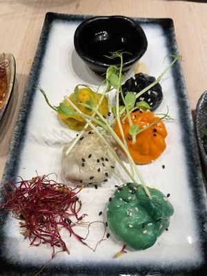 Dim sum at Vegan AF Ramen in Krakow