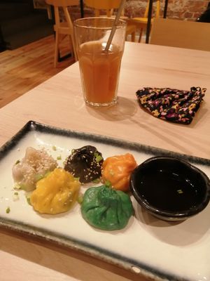 Dim sum at Vegan AF Ramen in Krakow