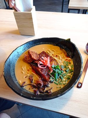 . at Vegan AF Ramen in Krakow