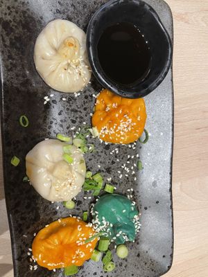 Dim sum   at Vegan AF Ramen in Krakow