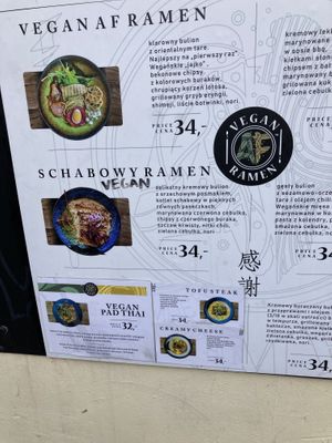   at Vegan AF Ramen in Krakow