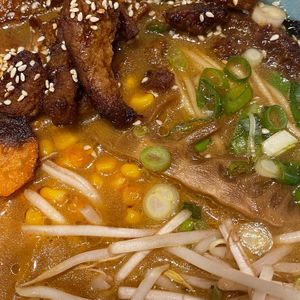 BBQ one  at Vegan AF Ramen in Krakow