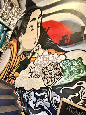 Interior  at Vegan AF Ramen in Krakow