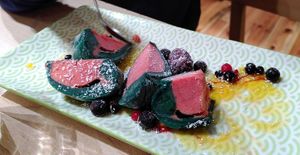 Mochi at Vegan AF Ramen in Krakow