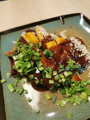 Ribs at Vegan AF Ramen in Krakow