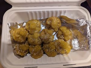 Dim sum at Vegan AF Ramen in Krakow