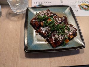 Ribs at Vegan AF Ramen in Krakow