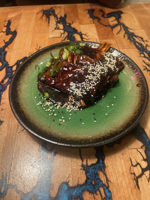 Ribs  at Vegan AF Ramen in Krakow