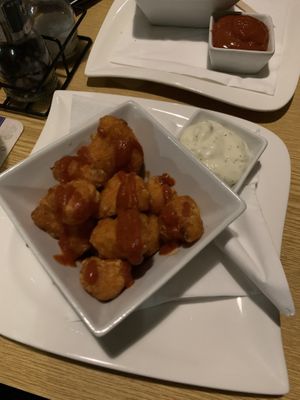 Cauliflower wings Veganuary special  #Veganuary at HAWIDERE in Vienna