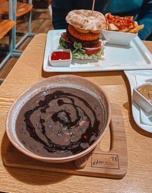 Gselchte Rauchbohnen  #Veganuary at HAWIDERE in Vienna