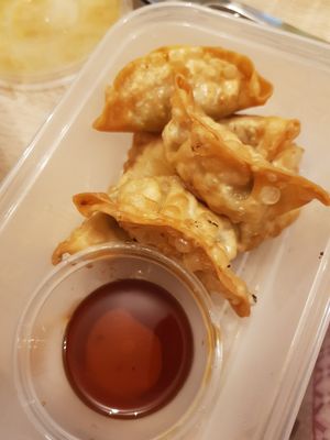 Vegetable gyoza at Is Shin Chinese & Japanese Hot Food in Sturminster Newton