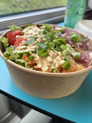 Tofu bowl  at Simbiosa in Luxembourg City