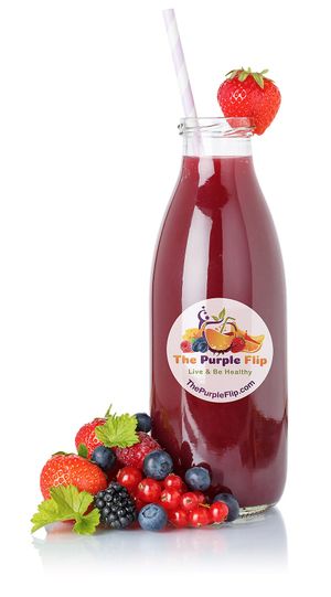 Offering Sea Moss infused fresh Juices. at The Purple Flip in Randallstown