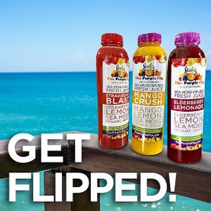 Get Flipped on our Fresh Juices! at The Purple Flip in Randallstown