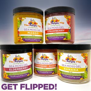 Sea Moss gels from The Purple Flip! at The Purple Flip in Randallstown