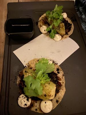 Tacos at NÜ Restaurant in Tulum
