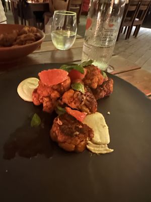 Cauliflower   at NÜ Restaurant in Tulum