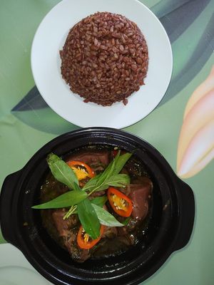 Jackfruit stew with brown rice! at Goodlife - temporarily closed in Vung Tau