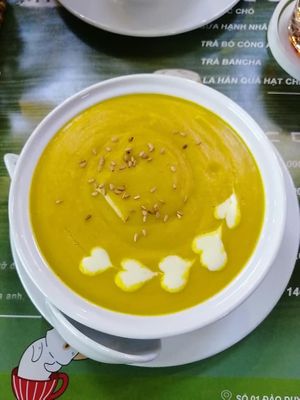 pumpkin soup at Goodlife - temporarily closed in Vung Tau