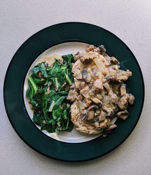 Biscuits and Gravy at Abeille Voyante Tea Co in Millvale