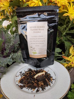 over 100 types of loose leaf teas at Abeille Voyante Tea Co in Millvale