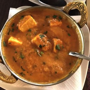 Tofu Curry at Saffron in Limassol