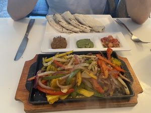 Veggie Fajitas   at SingaLing's Restaurant in New Territories