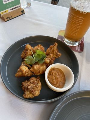 Crispy cauliflower   at SingaLing's Restaurant in New Territories
