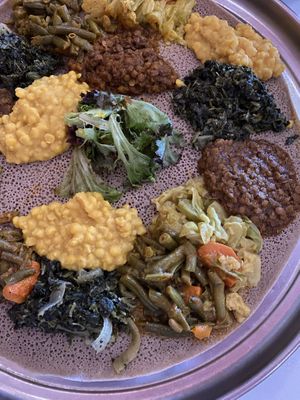   at Harambe Ethiopian Restaurant in Vancouver