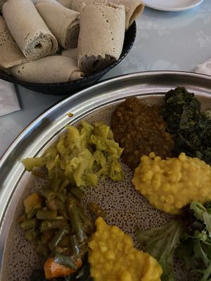   at Harambe Ethiopian Restaurant in Vancouver