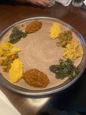   at Harambe Ethiopian Restaurant in Vancouver