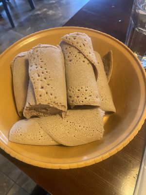   at Harambe Ethiopian Restaurant in Vancouver