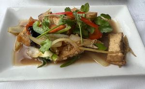 Vegan Pad King  at Thai Barn in Bradford-on-avon