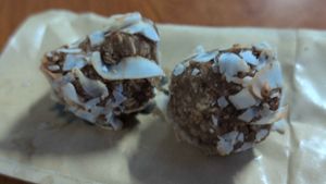 Lemon coconut energy bites at Ohana Food Co in Flagler Beach