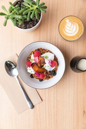 Blueberry Hemp Granola at The Glen Melbourne in Elsternwick