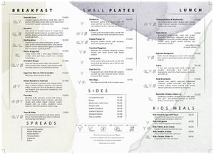 Winter menu at The Glen Melbourne in Elsternwick