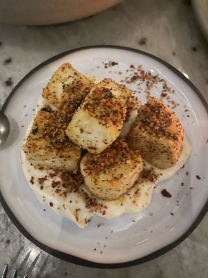 Salt and pepper tofu   at ZA ZA TA in Fortitude Valley
