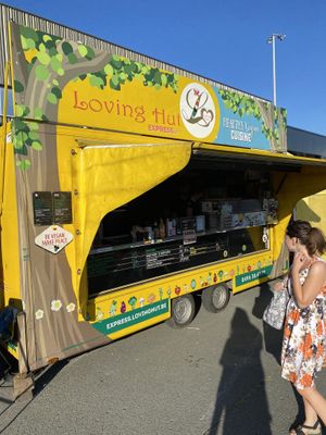   at Loving Hut Express in Ghent