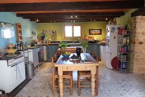 Our kitchen at Under The Lime Tree in Angouleme