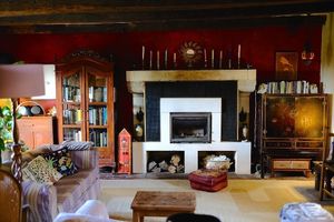 Our lounge at Under The Lime Tree in Angouleme