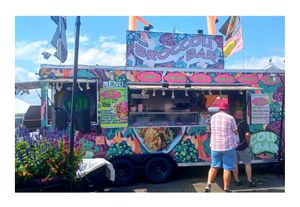Food truck at Broccoli Bar in Burlington