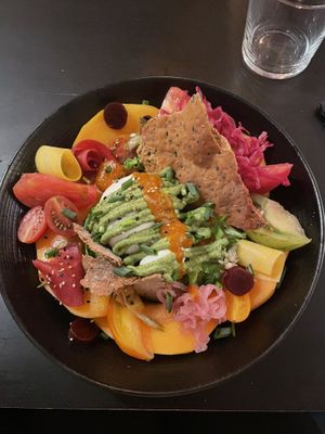 Bowl (vegan optional)   at La Chevre Qui Rit in Colmar