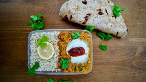 Lentil Curry at The Fresh Chef in Preston