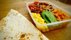 Mexican Fajitas at The Fresh Chef in Preston