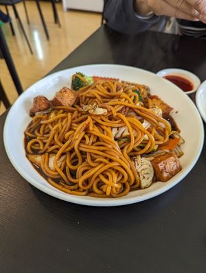 Hokkien noodle at Veggie Chef in Oakleigh