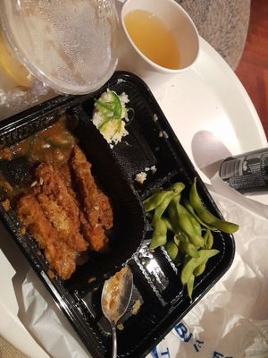 half eaten because I'm a hungry boi and I forgot to take a pic before at Veggie Chef in Oakleigh